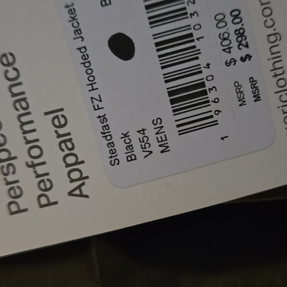 NWT MEN'S VUORI "STEADFAST FZ HOODED JACKETS IN BLACK. COMES IN VARIOUS SIZES - Picture 7 of 13